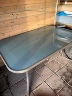 Tuintafel, Huis en Inrichting, Tafels | Bijzettafels, Ophalen of Verzenden, Rond, Metaal of Aluminium, 60 cm of meer