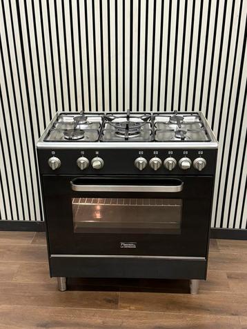 Luxe Bestron La Germania Fornuis 5 pirs zwart 80x50 cm beschikbaar voor biedingen