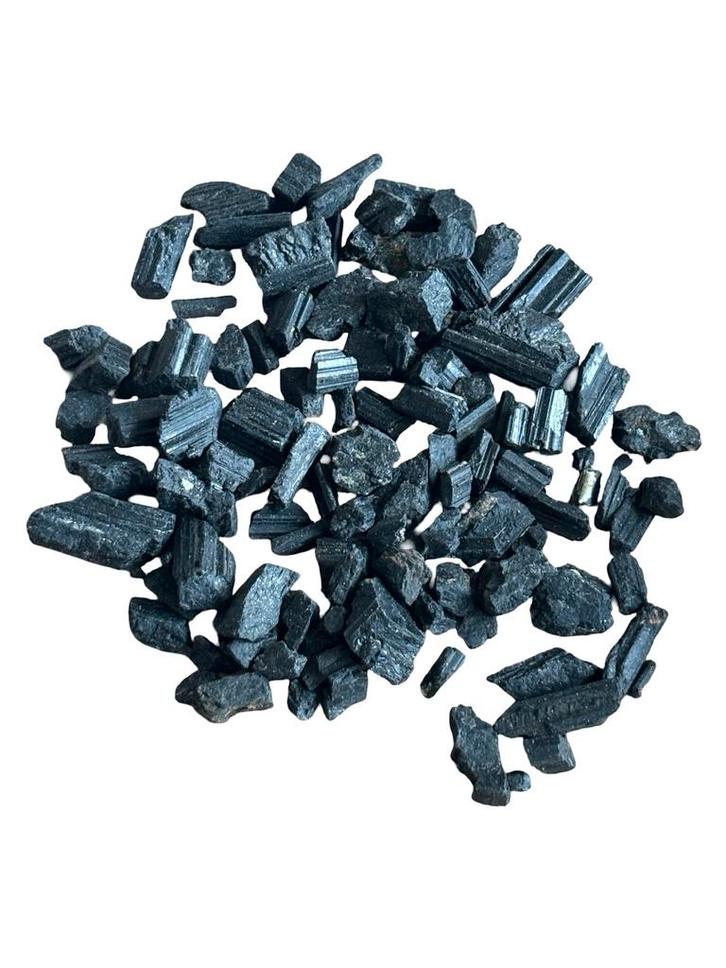 Zwarte Toermalijn Edelsteen - 98 Gram, Verzamelen, Mineralen en Fossielen, Mineraal, Ophalen of Verzenden