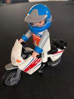 Playmobil motor met bestuurder., Complete set, Ophalen of Verzenden, Zo goed als nieuw