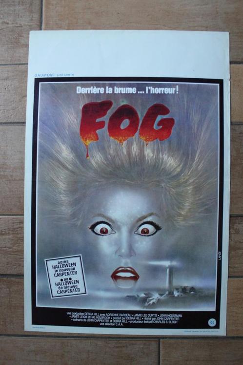 filmaffiche The Fog John Carpenter 1980 filmposter, Verzamelen, Posters, Zo goed als nieuw, Film en Tv, A1 t/m A3, Rechthoekig Staand