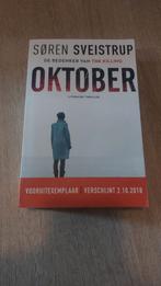 Søren Sveistrup - Oktober, Ophalen of Verzenden, Zo goed als nieuw, Søren Sveistrup, Scandinavië