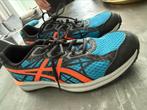 Asics heren hardloopschoenen, Sport en Fitness, Loopsport en Atletiek, Ophalen of Verzenden, Zo goed als nieuw, Hardloopschoenen
