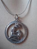 Zilv.835/IIZ  J.60 sterrenbeeld hanger/maagd incl.IIZ/835 k, Verzenden, Nieuw, Zilver, Zilver