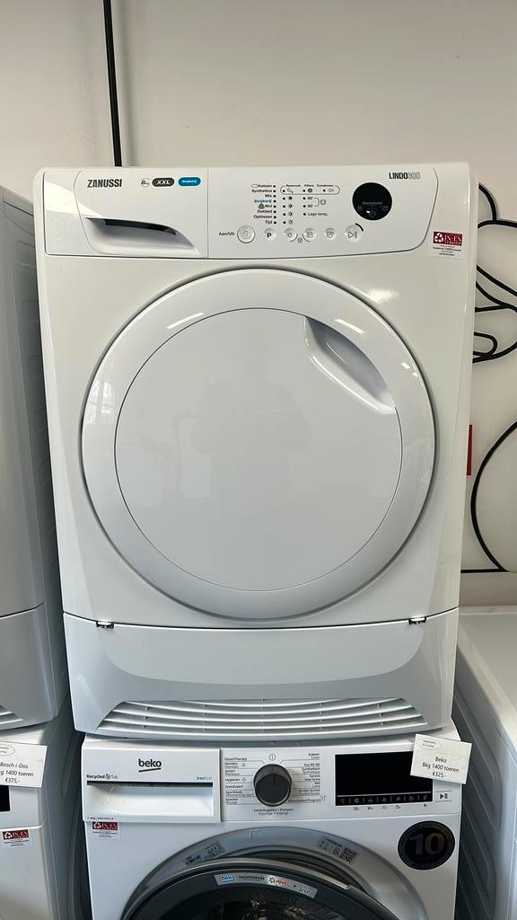 Zanussi lindo 300 8kg condensdroger incl Garantie&Bezorgen, Witgoed en Apparatuur, Wasdrogers, Zo goed als nieuw, Condens, 8 tot 10 kg