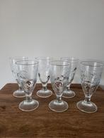 Ijscoupes dessertglazen Luminarc France 6 stuks, Ophalen of Verzenden, Zo goed als nieuw, Glas, Overige stijlen