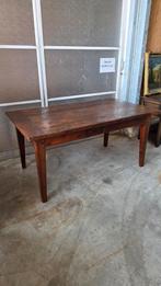 Antieke Franse boeren tafel met lade, Antiek en Kunst, Antiek | Meubels | Tafels, Ophalen