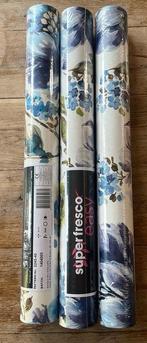 3 rollen behang Stefanie blauw 2245-40 van Superfresco Easy, Huis en Inrichting, Ophalen of Verzenden, 25 tot 50 m², Blauw
