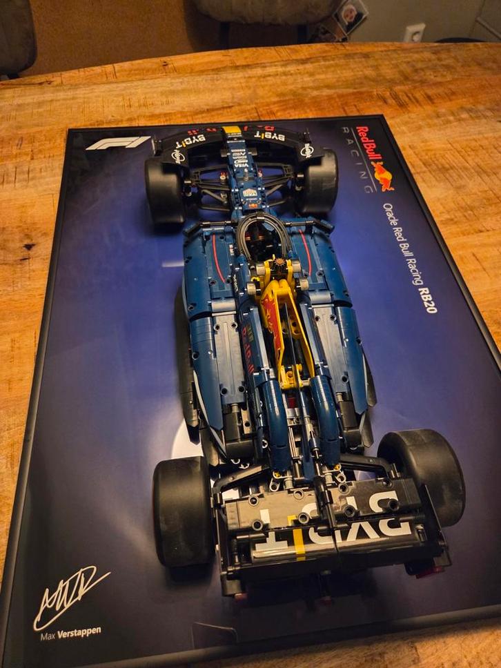 Redbull Lego display 50x70cm, Kinderen en Baby's, Speelgoed | Duplo en Lego, Nieuw, Lego, Ophalen of Verzenden