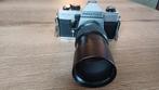 Praktica MTL5 met 200mm f 3.5, Ophalen of Verzenden, Spiegelreflex, Overige Merken