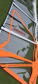 unifiber maverick 3,3 storm/kinderzeil incl passende giek, Watersport en Boten, Ophalen, Minder dan 250 cm, Zo goed als nieuw