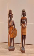 Afrikaanse houten beelden set, Ophalen
