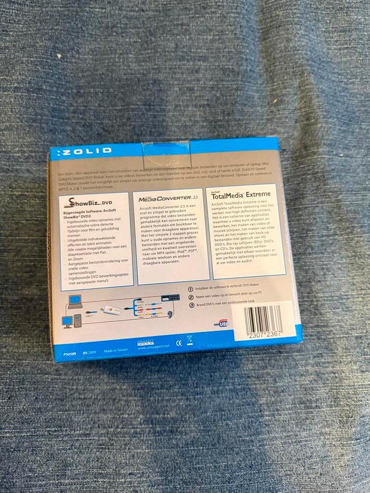 Zolid Hi-Speed DVD & CD Maker, Computers en Software, Audio-software, Nieuw, Windows, Ophalen