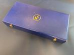 Waterman Paris Vulpen Showcase - Vintage Blauw Etui Doosje, Verzamelen, Pennenverzamelingen, Ophalen of Verzenden, Gebruikt, Vulpen