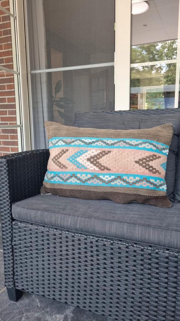 Kelim berber kussen marokkaans sier kussen, Huis en Inrichting, Woonaccessoires | Kussens, Nieuw, Vierkant, Ophalen of Verzenden