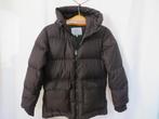 zwarte echte dons jas Kids sierra+ sneetje mt 12 Y  Woolrich, Gebruikt, Ophalen of Verzenden, Woolrich, Jongen