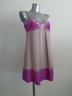 Jorando Italy mini dress, tuniek IT44-NL38 NIEUW kaartjes, Maat 38/40 (M), Paars, Nieuw, Ophalen of Verzenden