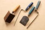 Stucadoor gereedschappen Spaan, voegijzers schuurbord etc., Doe-het-zelf en Verbouw, Gereedschap | Handgereedschap, Ophalen of Verzenden