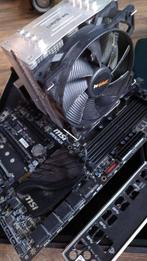 MSI X99S SLI PLUS + CPU i7-5820K 3.3GHz + Cooler, Computers en Software, Moederborden, Ophalen, Gebruikt, DDR4, ATX