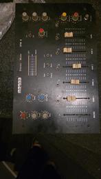 Vintage Dateq Mengpaneel - Jaren 80 Collector's Item, Verzenden, Gebruikt, 5 tot 10 kanalen, Microfooningang