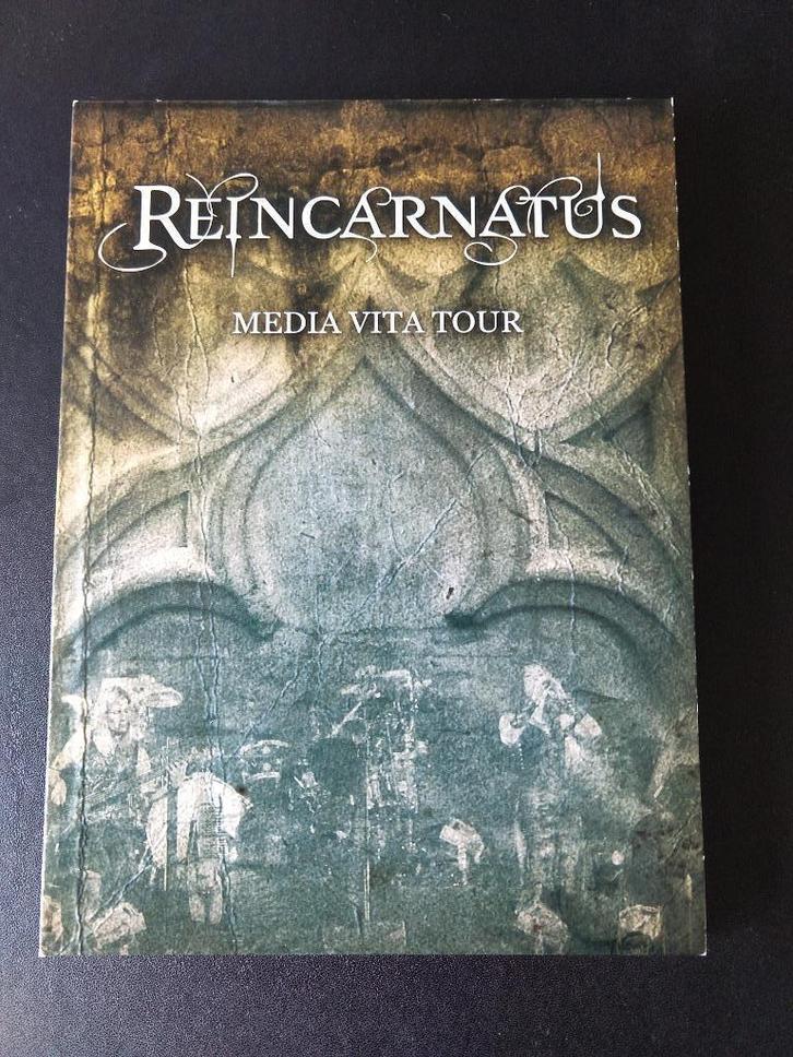 Reincarnatus - Media Vita Tour DVD (gesigneerd - 2010), Cd's en Dvd's, Dvd's | Muziek en Concerten, Zo goed als nieuw, Muziek en Concerten