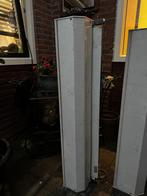 Rolluik 120 x 108 cm wit handbediend, Doe-het-zelf en Verbouw, Rolluiken, Ophalen, Minder dan 100 cm, Zo goed als nieuw, Wit