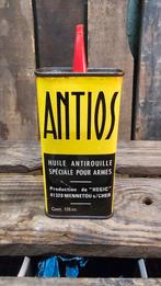 Antios oliespuitje olieblikje, Verzamelen, Merken en Reclamevoorwerpen, Ophalen of Verzenden