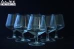 6 x Leerdam - Cognac sniffer - Aristo - A.D. Copier, Ophalen of Verzenden, Gebruikt, Overige typen