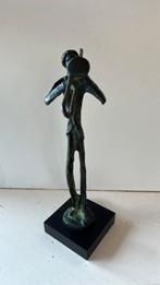 Brons beeldje muzikant - Onbeschadigd, Ophalen of Verzenden