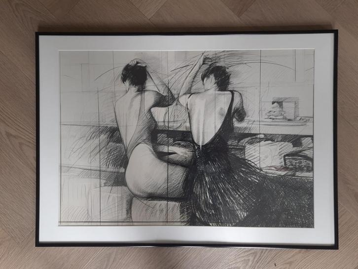 Werk van Steven Scheffer, Antiek en Kunst, Kunst | Schilderijen | Modern, Ophalen of Verzenden