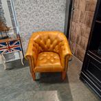 Chesterfield Club Chair Golden Oak - The Chesterfield Brand, Huis en Inrichting, Fauteuils, Ophalen of Verzenden, Zo goed als nieuw
