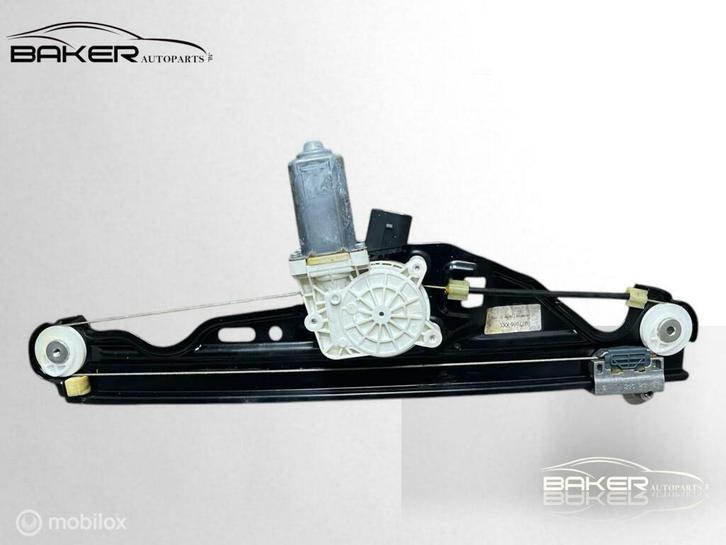 Raammechanisme linksachter BMW 5-serie E60 E61 7184743S, Auto-onderdelen, Ruiten en Toebehoren, BMW, Gebruikt, Ophalen of Verzenden