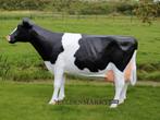 Levensgroot koe beeld -  Friesian Holstein, Nieuw, Kunststof, Dierenbeeld, Verzenden