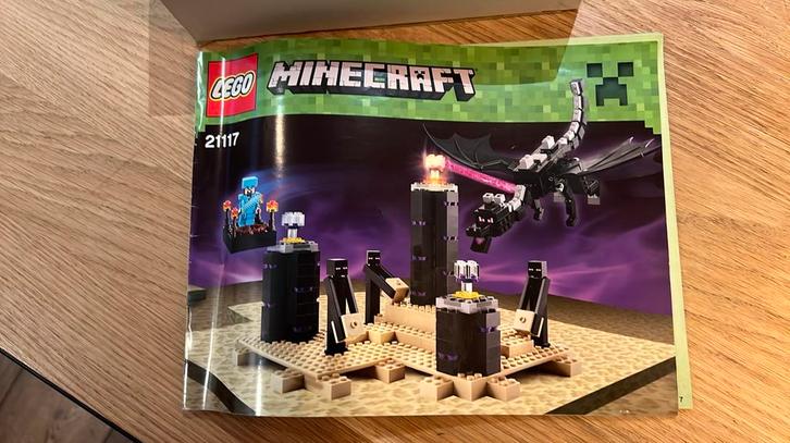 LEGO 21117 The Ender Dragon, Kinderen en Baby's, Speelgoed | Duplo en Lego, Zo goed als nieuw, Ophalen of Verzenden