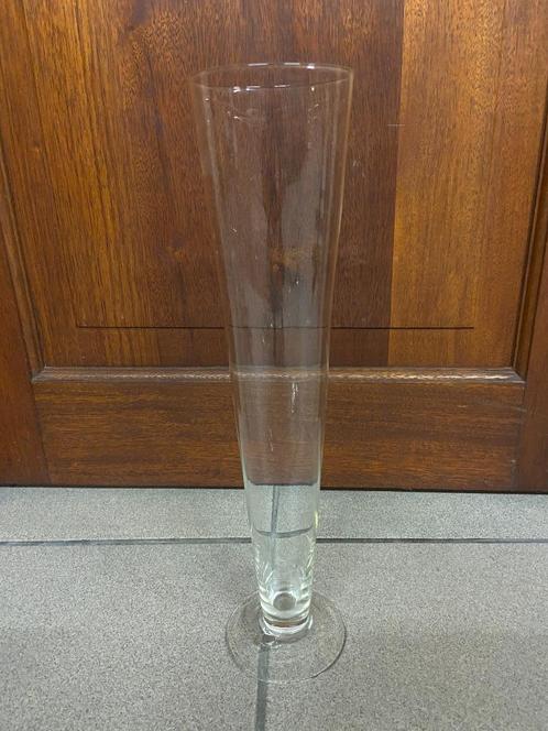 Vaas 40 cm hoog, Huis en Inrichting, Woonaccessoires | Vazen, Overige kleuren, Minder dan 50 cm, Glas, Ophalen of Verzenden