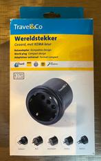 Wereld reisstekker ANWB,  verschillende universele koppen, Ophalen of Verzenden, Nieuw, Apparatuur