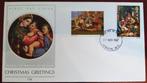 FDC Engeland Christmas Greetings / Kerst envelop 1967, Verzenden, Envelop