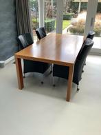 Arco Eettafel - kersenhout, Huis en Inrichting, Ophalen, Gebruikt, 100 tot 150 cm, Eikenhout