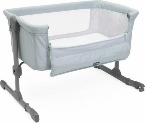 Chicco Next2me Essential co-sleeper, + molton en 2 hoeslaken, Kinderen en Baby's, Kinderkamer | Bedden, Zo goed als nieuw, Minder dan 140 cm