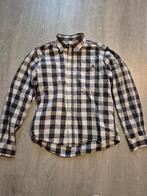 Zwart Wit Geruit Overhemd Blouse Maat L Roadsign Australia, Ophalen of Verzenden, Gedragen, Wit, Overige halswijdtes