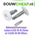 Gevelplaatschroeven bij BOUWCHEAP heel goedkoop, Doe-het-zelf en Verbouw, IJzerwaren en Bevestigingsmiddelen, Ophalen of Verzenden