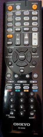 Onkyo RC-834M afstandsbediening, Ophalen of Verzenden, Gebruikt, Origineel, Receiver of Versterker