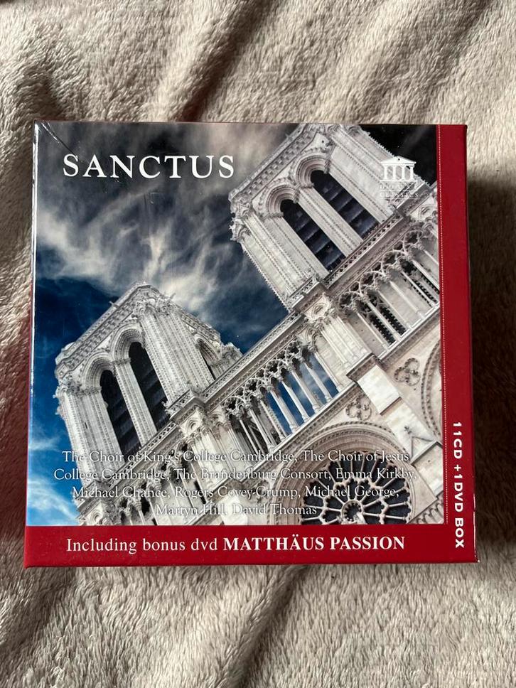 Sanctus - Bach, Händel, Mozart, Verdi - Boxset, Cd's en Dvd's, Cd's | Klassiek, Zo goed als nieuw, Vocaal, Barok, Boxset, Ophalen of Verzenden