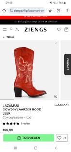 Lazamani laarzen nieuw maat 37,echt leer, Kleding | Dames, Schoenen, Ophalen of Verzenden, Nieuw, Zwart, Hoge laarzen