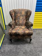 Mooie fauteuil met Engelse bloemenprint, Huis en Inrichting, Fauteuils, Ophalen, Zo goed als nieuw