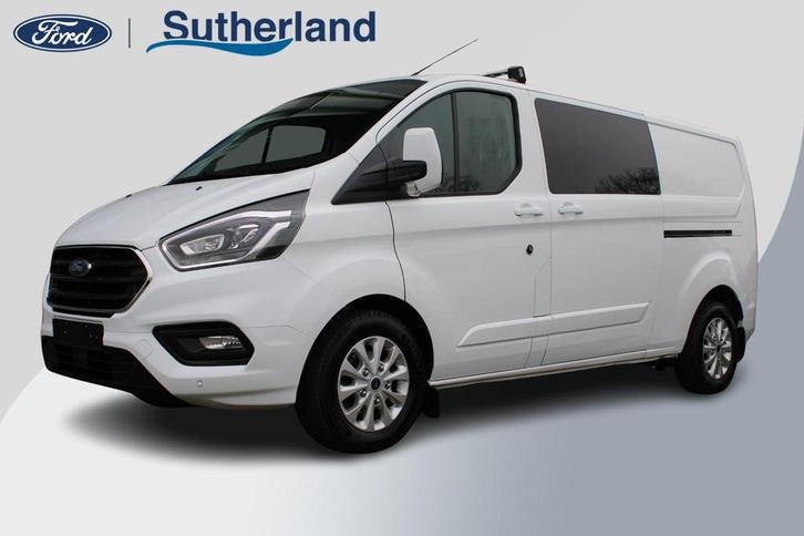 Ford Transit Custom 340 2.0 TDCI L2H1 Limted | 170pk Automaa, Auto's, Bestelauto's, Te koop, ABS, Achteruitrijcamera, Airbags