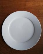 dinerborden wit blanco doorsnee 22.5cm (44st beschikbaar), Ophalen of Verzenden, Porselein, Overige stijlen, Bord(en)