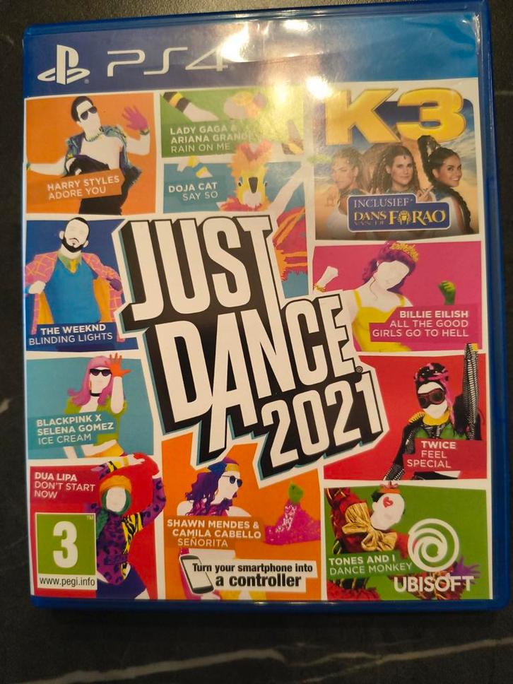 Just Dance 2021 - PS4, Spelcomputers en Games, Games | Sony PlayStation 4, Zo goed als nieuw, Muziek, 3 spelers of meer, Vanaf 3 jaar