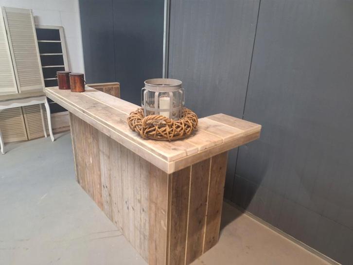 Borrel Cocktail bar tuinbar steigerhout douglas buitenbar, Huis en Inrichting, Barren, Nieuw, Ophalen of Verzenden