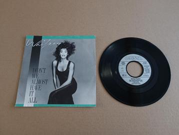 Single: Whitney Housten - Didn't We Almost Have It All (1987 beschikbaar voor biedingen